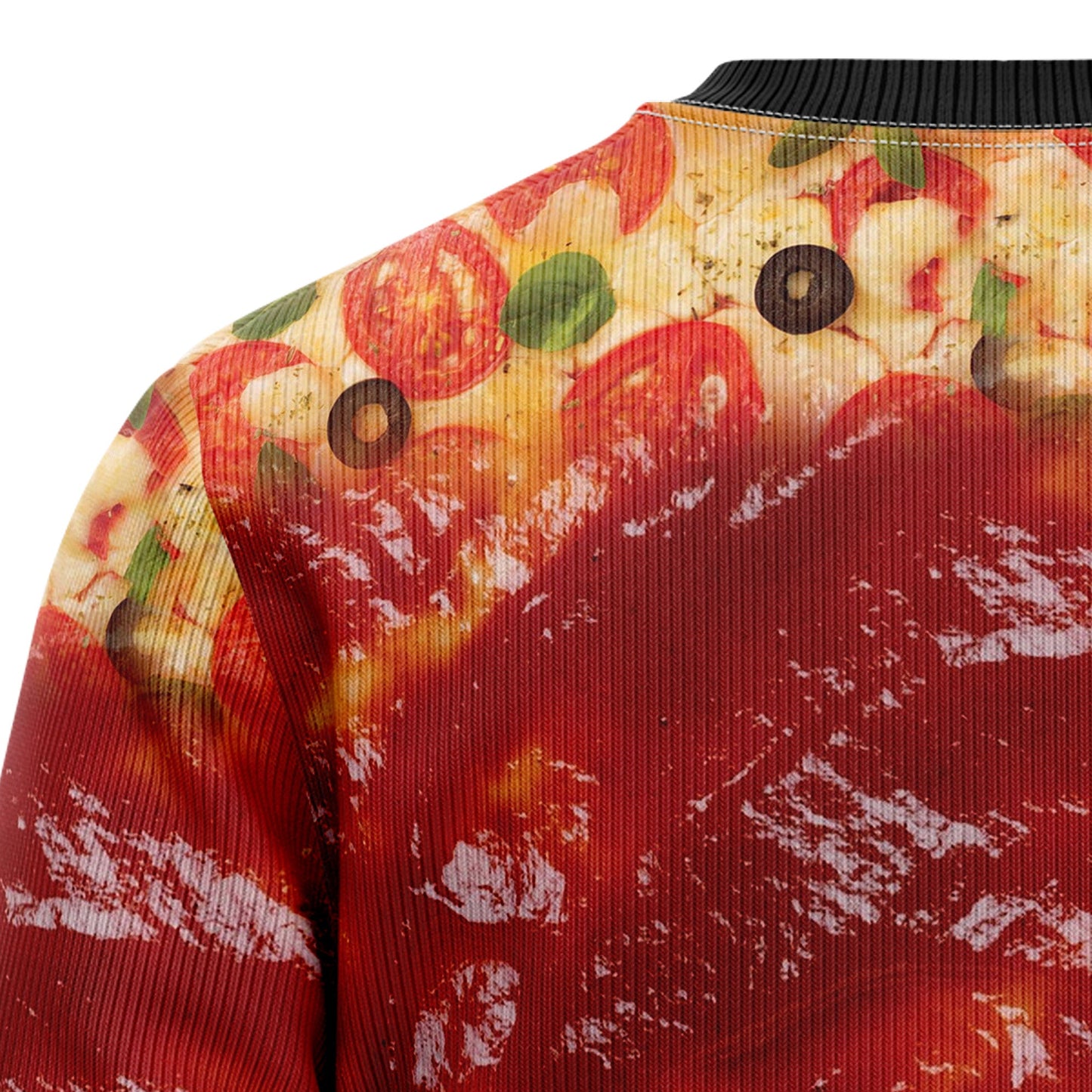All I Want For Christmas Is Pizza Ugly Christmas Sweater, Pizza Christmas Tree 3d Printed Ugly Sweater, Pizza Lover Crewneck Knitted Ugly Sweater