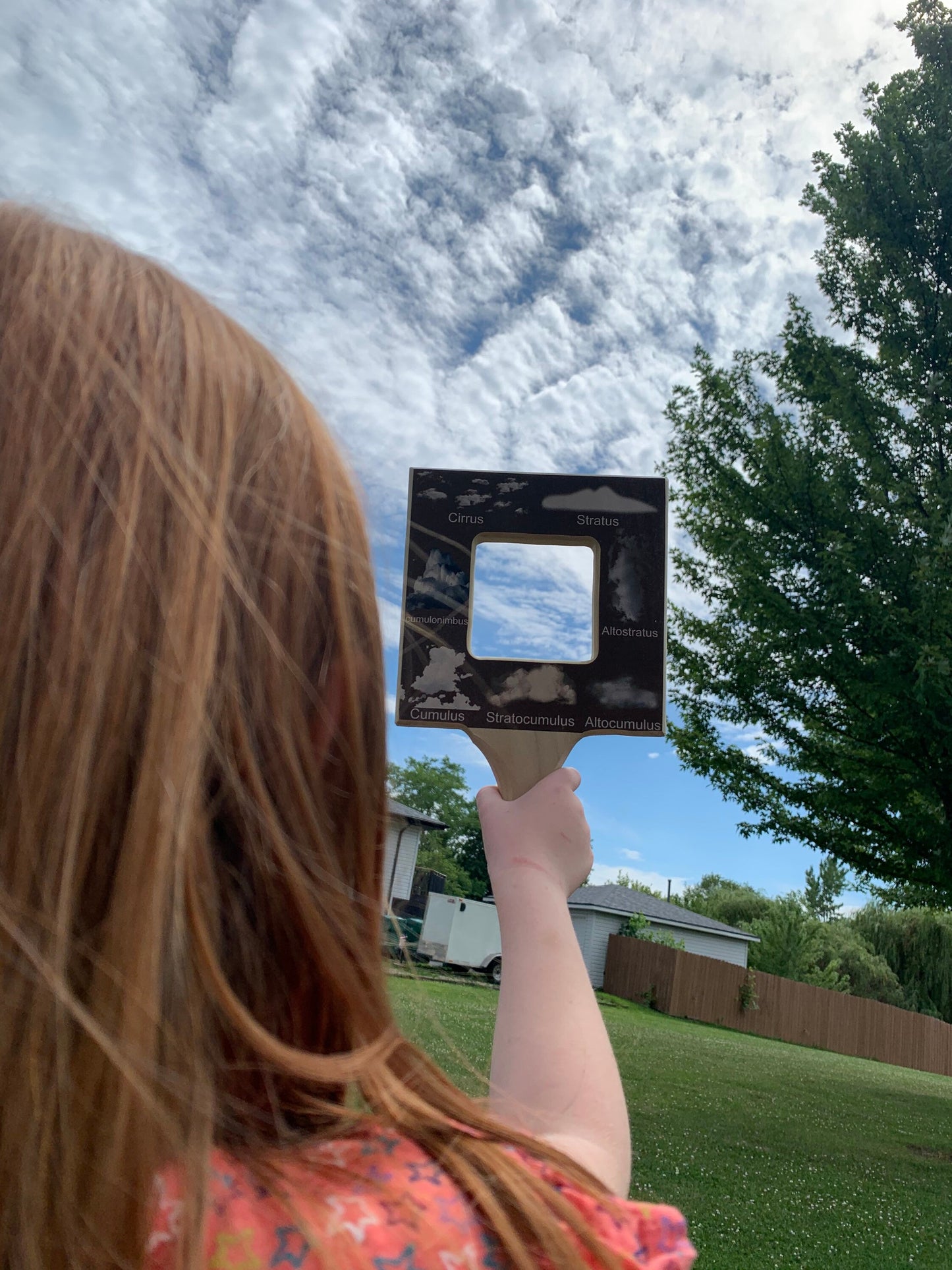 Nature guide finder, leaf finder, cloud viewer, cloud identification guide, nature guide frame, homeschooling materials, Montessori toy