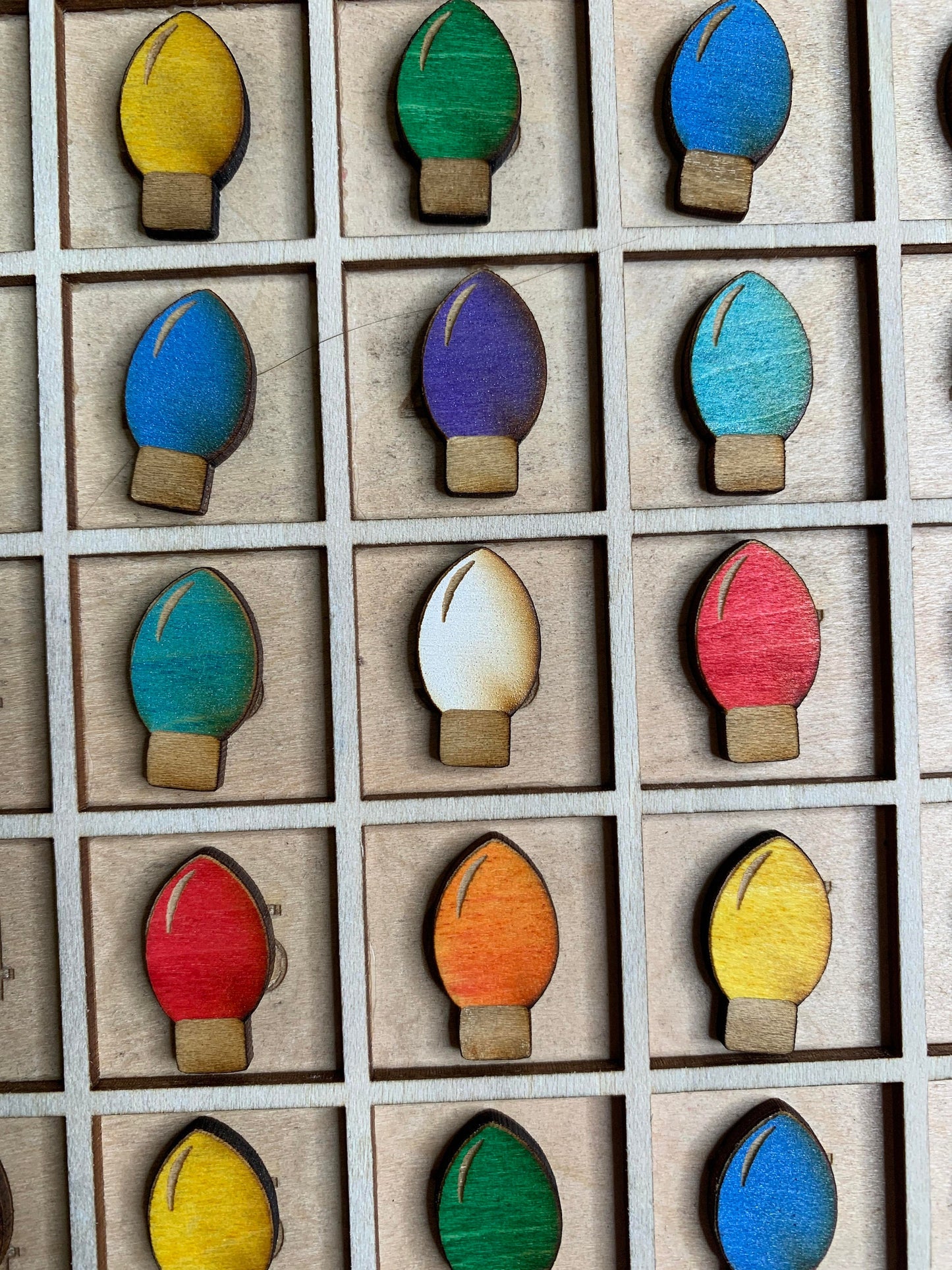 100 holiday lights math manipulatives, christmas lights sensory play fill, wooden counting tokens, 100 board counters, Hanukkah lights