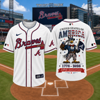 A.braves | Premium M.l.b American 250 3d Jersey