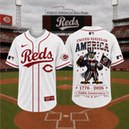 C.reds | Premium M.l.b American 250 3d Jersey