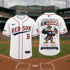 B.red Sox | Premium M.l.b American 250 3d Jersey