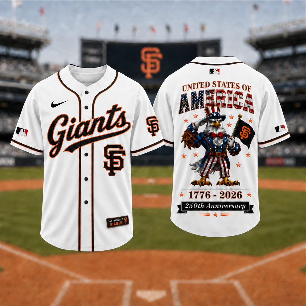 S.f.giants | Premium M.l.b American 250 3d Jersey