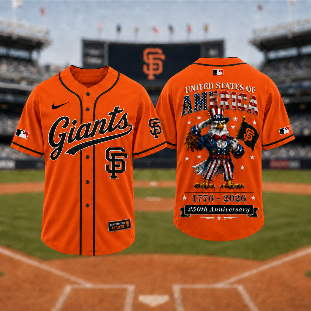 S.f.giants | Premium M.l.b American 250 3d Jersey