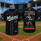 M.marlins | Premium M.l.b American 250 3d Jersey