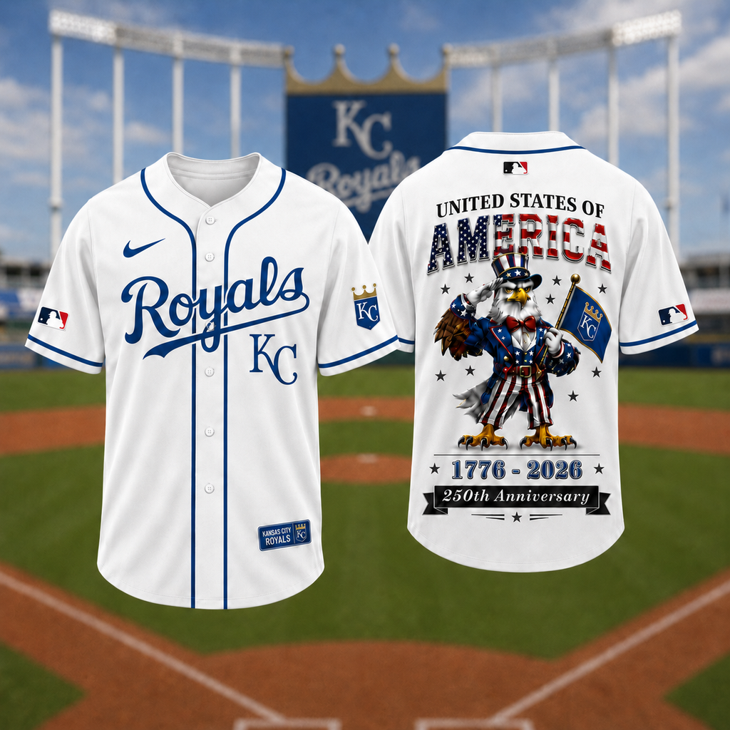 K.c.royals | Premium M.l.b American 250 3d Jersey