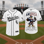 C.white Sox | Premium M.l.b American 250 3d Jersey