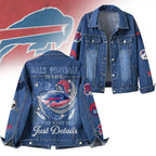 B.bills | Premium  Football Is Life Denim Jacket Nf1