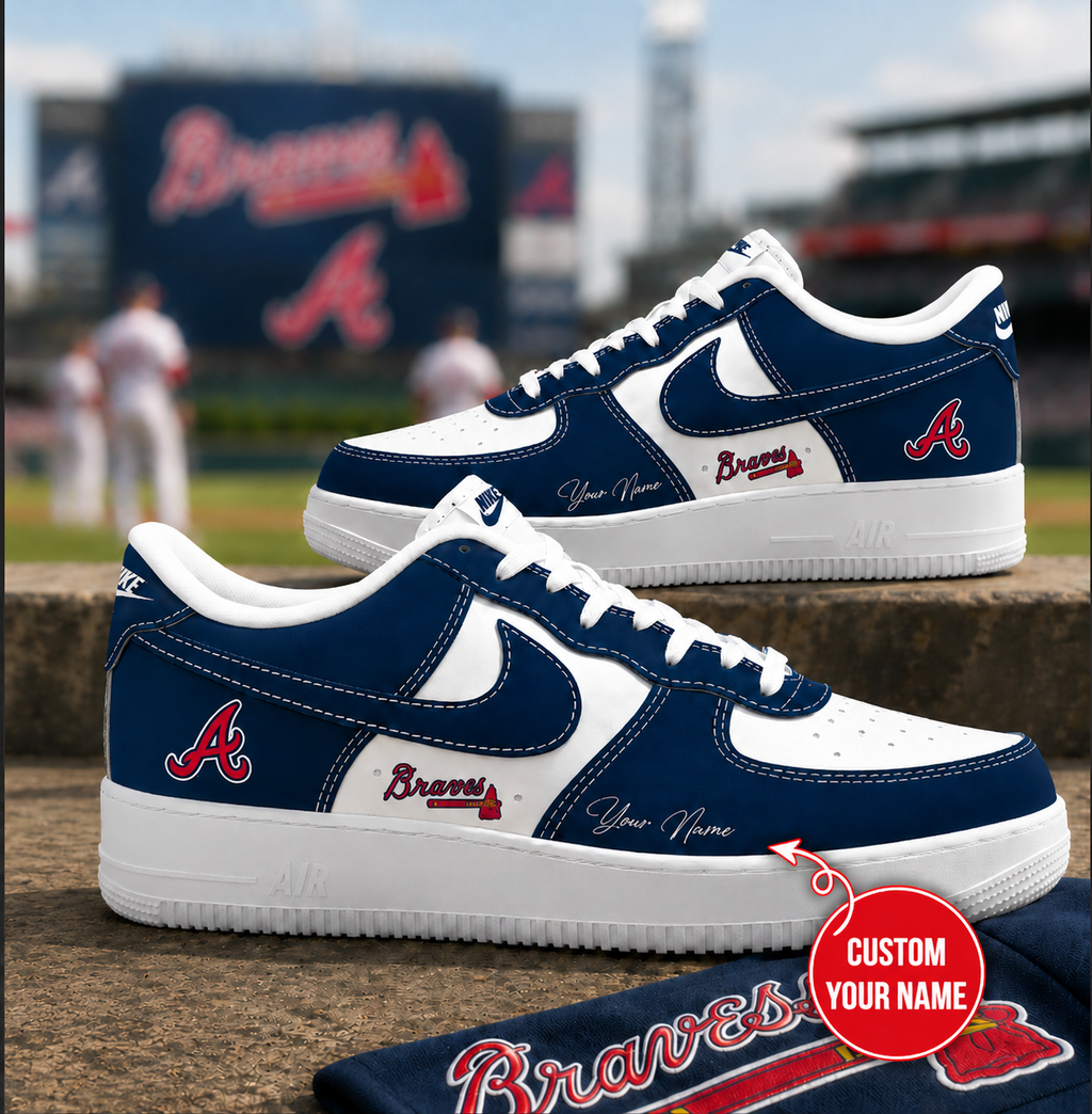 A.Braves | Premium Customized AF1 Shoes