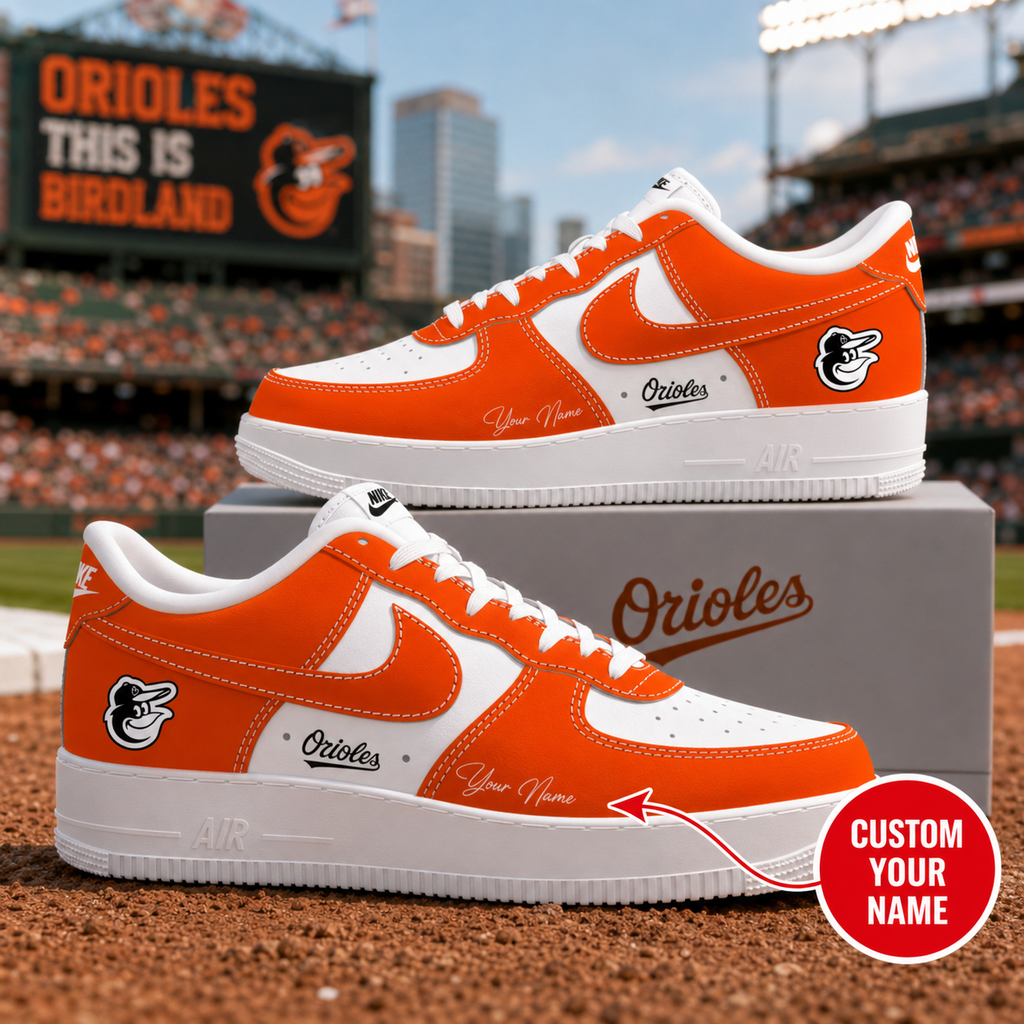 B.Orioles | Premium Customized AF1 Shoes