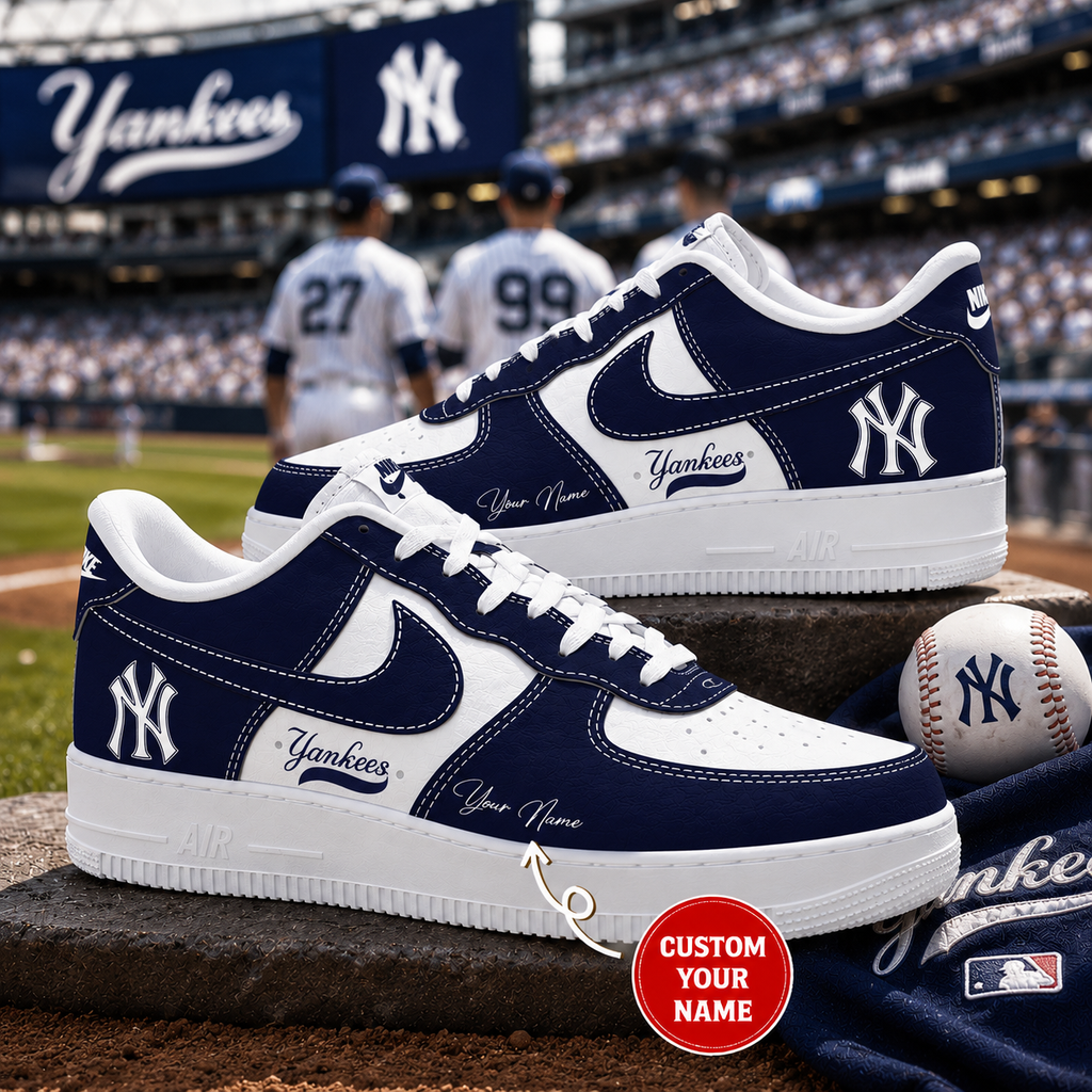 NY.Yankees | Premium Customized AF1 Shoes