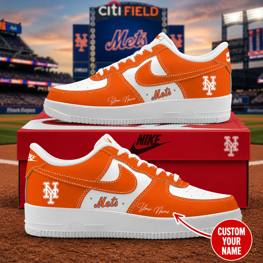 NY.Mets | Premium Customized AF1 Shoes