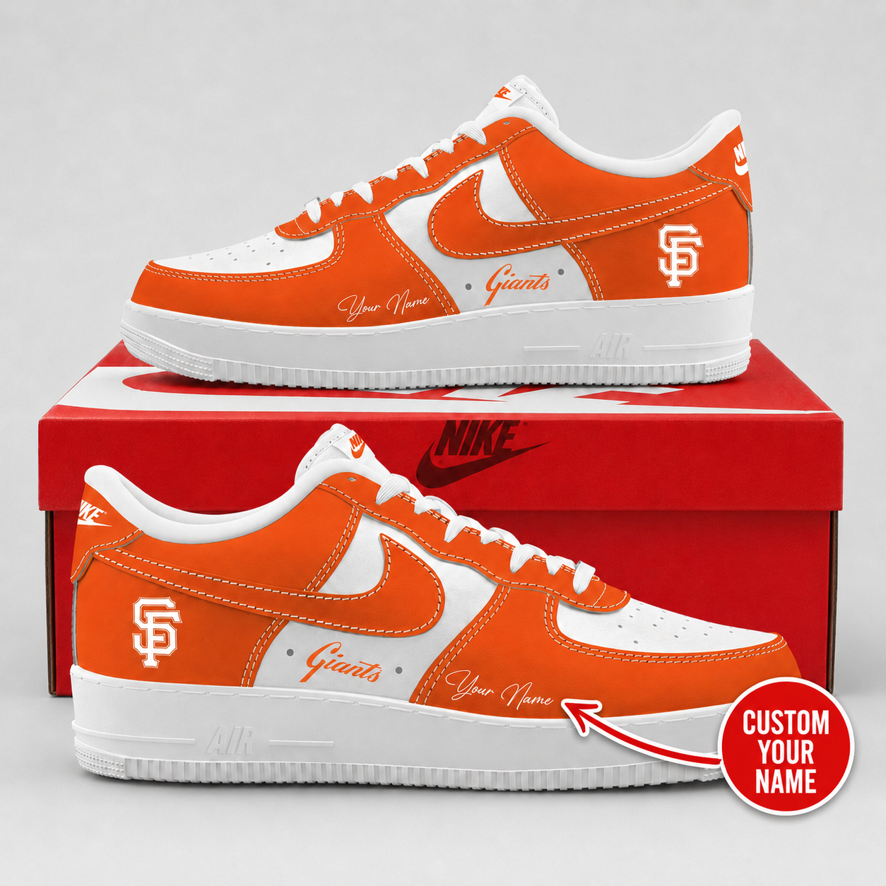 SF.Giants | Premium Customized AF1 Shoes