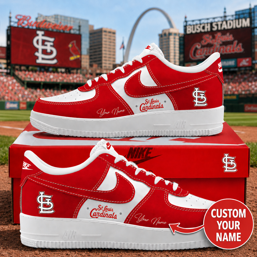 STL.Cardinals | Premium Customized AF1 Shoes
