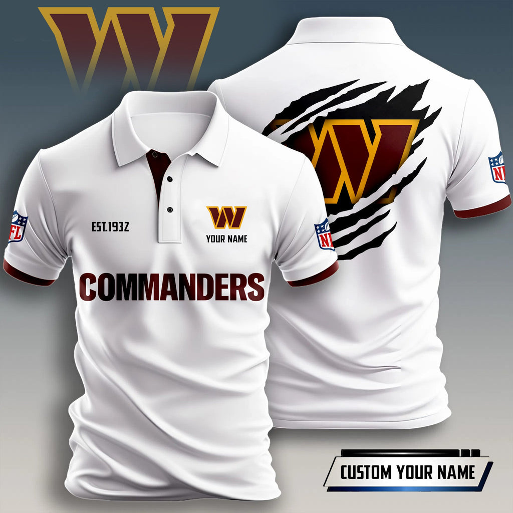W.commanders | Premium Nfl Polo Shirt
