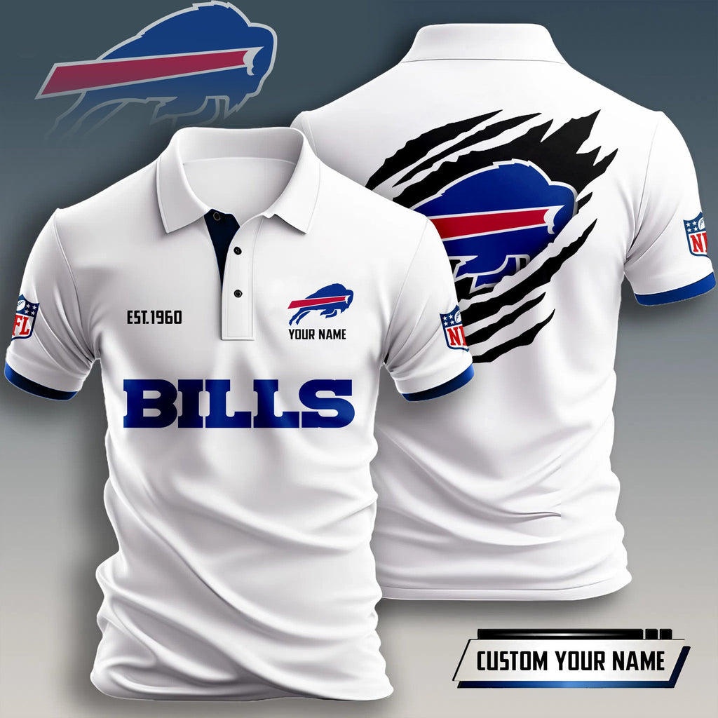 B.bills | Premium Nfl Polo Shirt