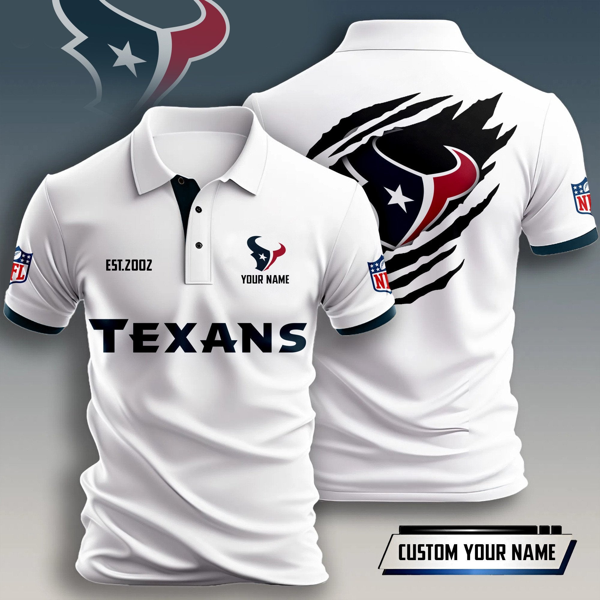 H.texans | Premium Nfl Polo Shirt