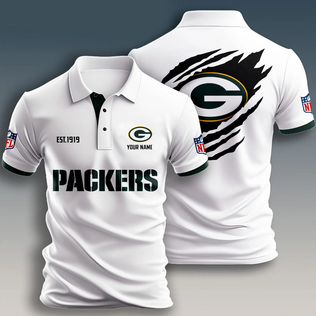 Gb.packers | Premium Nfl Polo Shirt