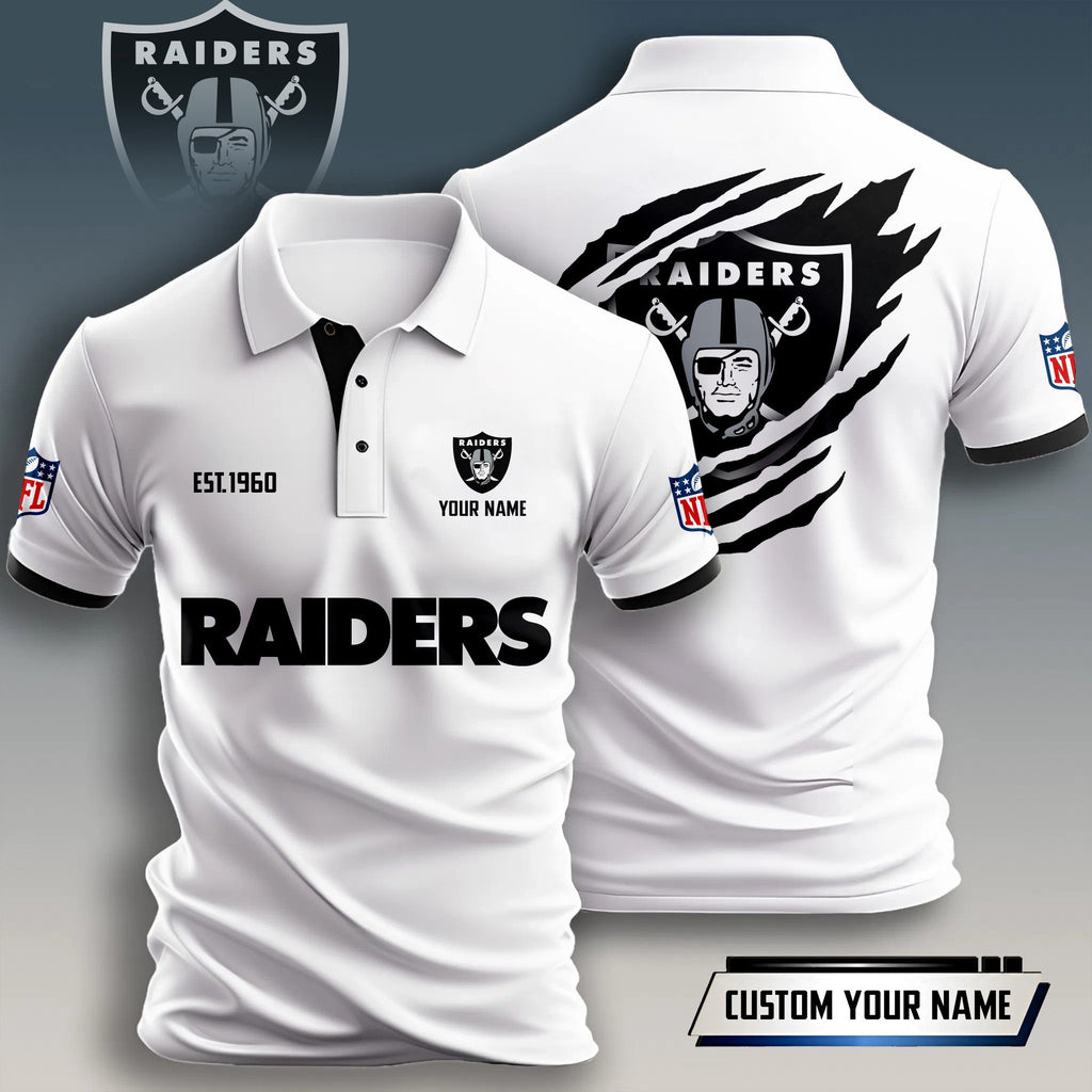 Lv.raiders | Premium Nfl Polo Shirt