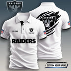 Lv.raiders | Premium Nfl Polo Shirt