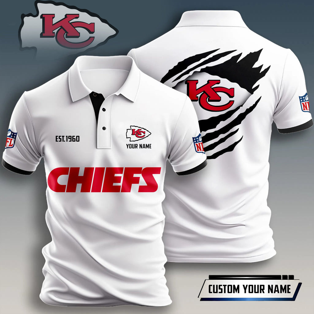 Kc.chiefs | Premium Nfl Polo Shirt