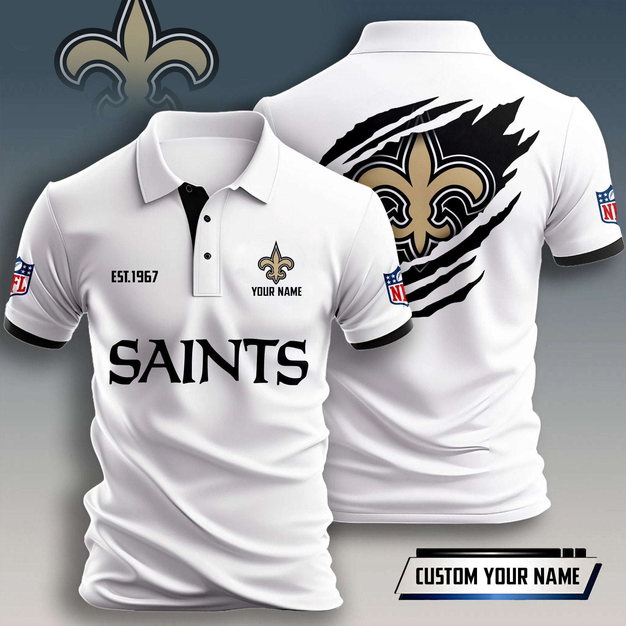 No.saints | Premium Nfl Polo Shirt