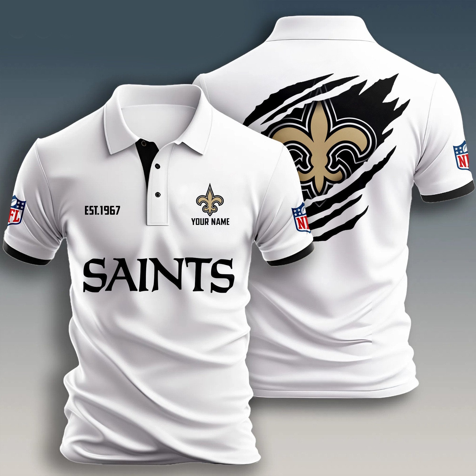 No.saints | Premium Nfl Polo Shirt