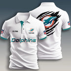 M.dolphins | Premium Nfl Polo Shirt
