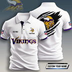 M.vikings | Premium Nfl Polo Shirt