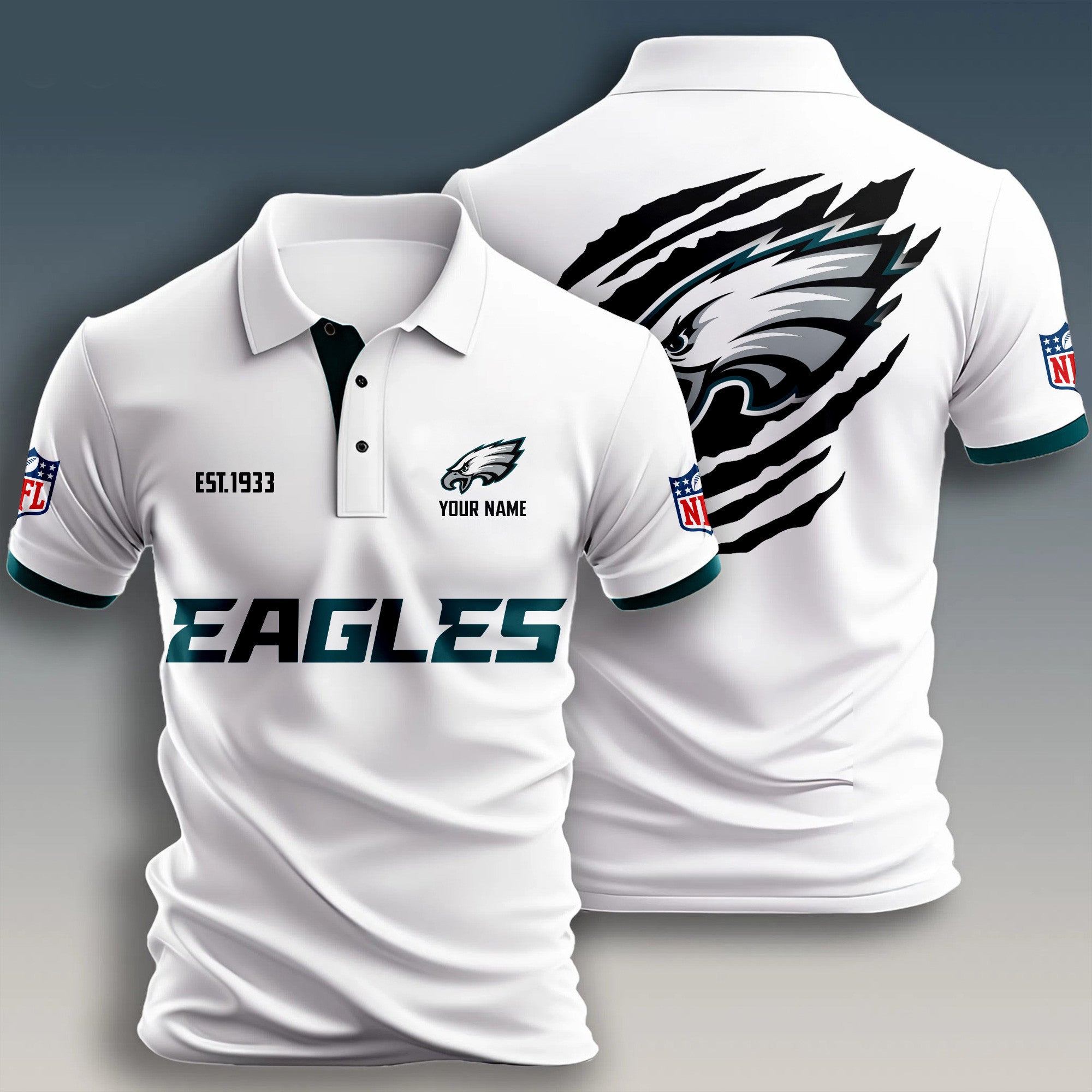P.eagles | Premium Nfl Polo Shirt