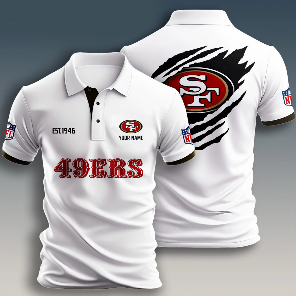 Sf.49ers | Premium Nfl Polo Shirt