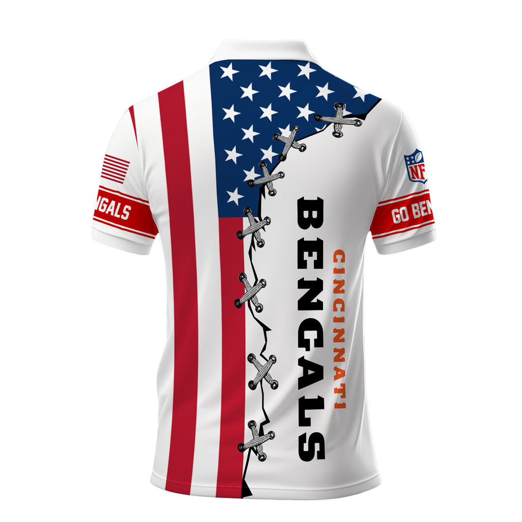 C.bengals | Premium  Freedom American Polo Ny