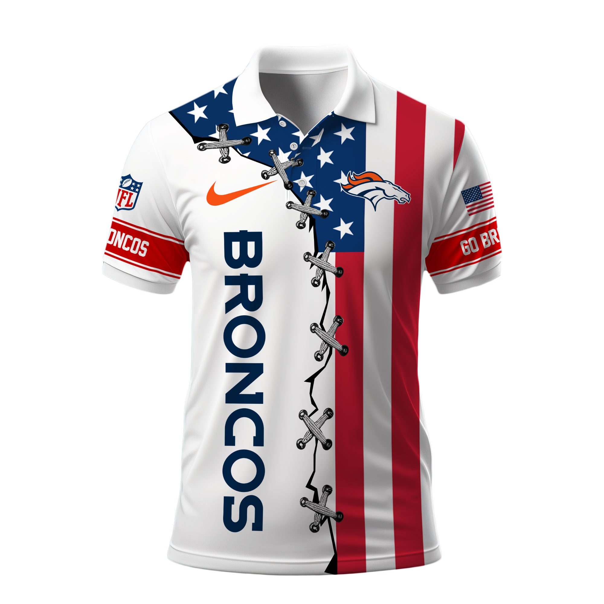 D.broncos | Premium  Freedom American Polo Ny