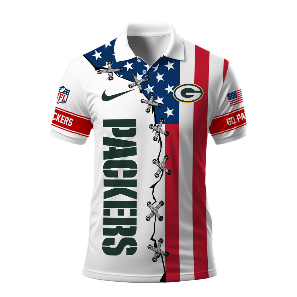 Gb.packers | Premium  Freedom American Polo Ny