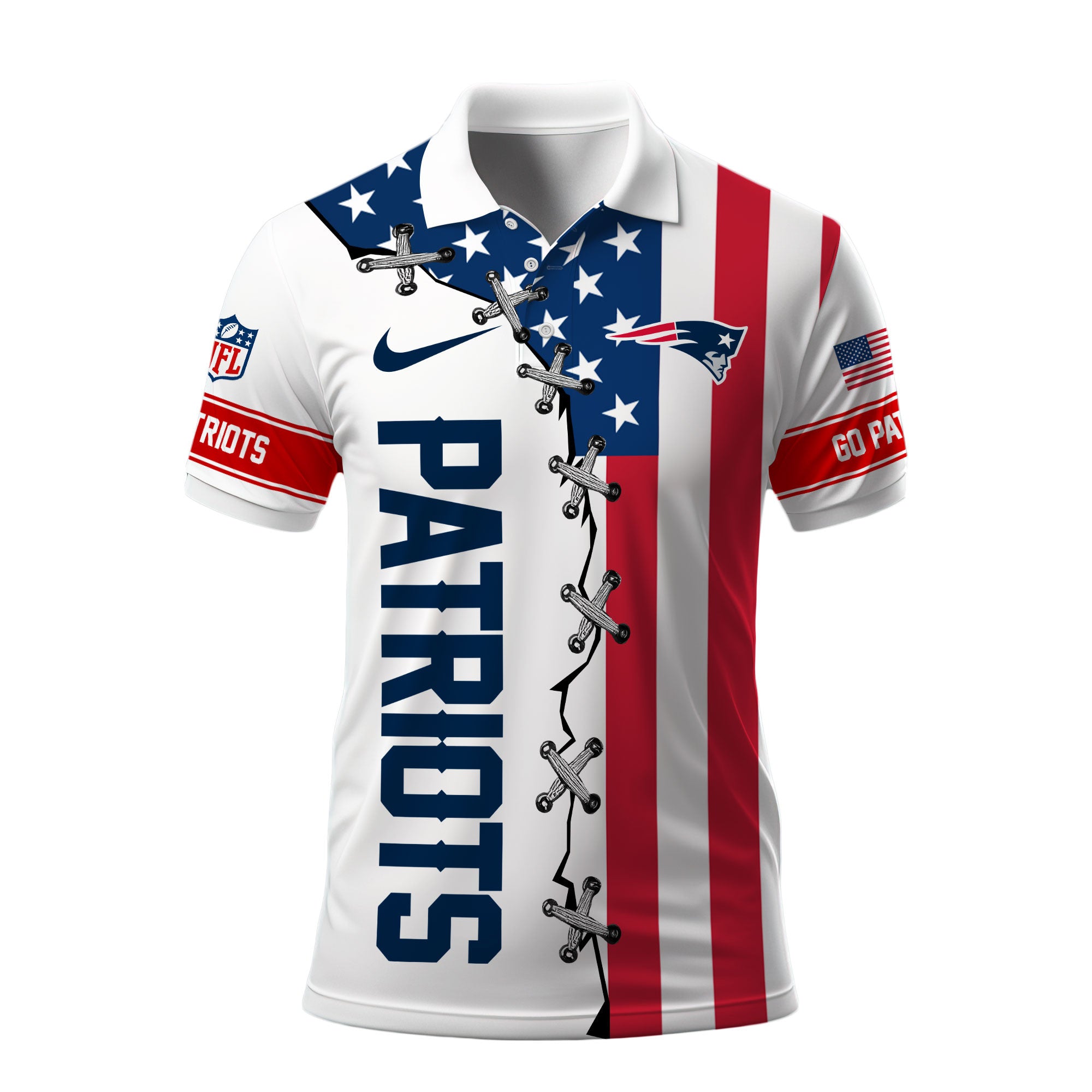 Ne.patriots | Premium  Freedom American Polo Ny