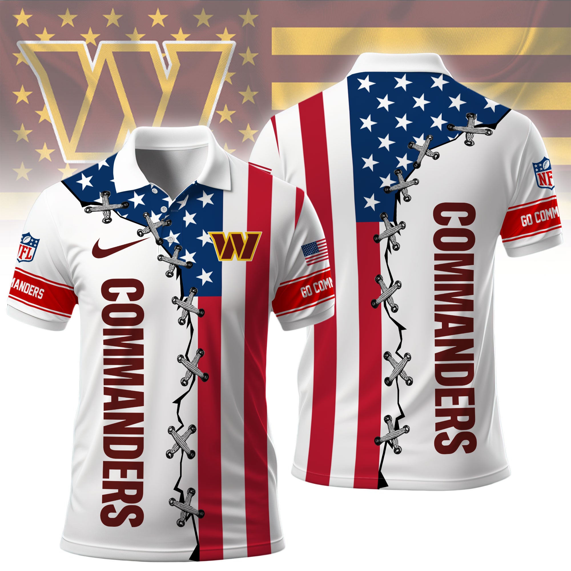 W.commanders | Premium  Freedom American Polo Ny