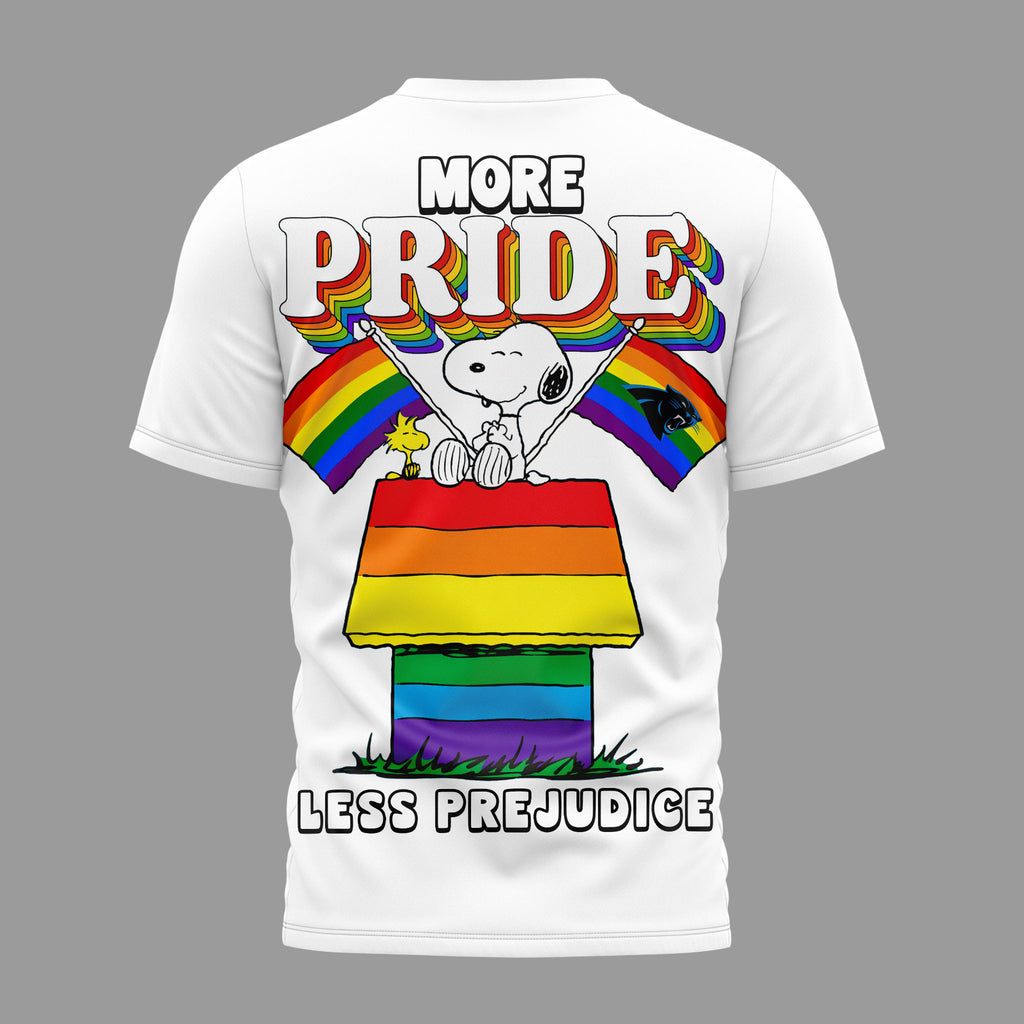 C.panthers | Premium  Snoopy Pride Month 3d T-shirt Nf1