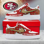 Sf.49ers | Premium N.f.l Gridiron Classic Af1 Shoes Nth1