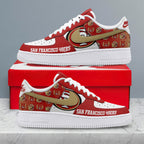 Sf.49ers | Premium N.f.l Gridiron Classic Af1 Shoes Nth1