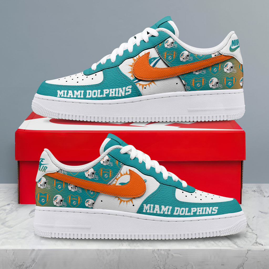 M.dolphins | Premium N.f.l Gridiron Classic Af1 Shoes Nth1