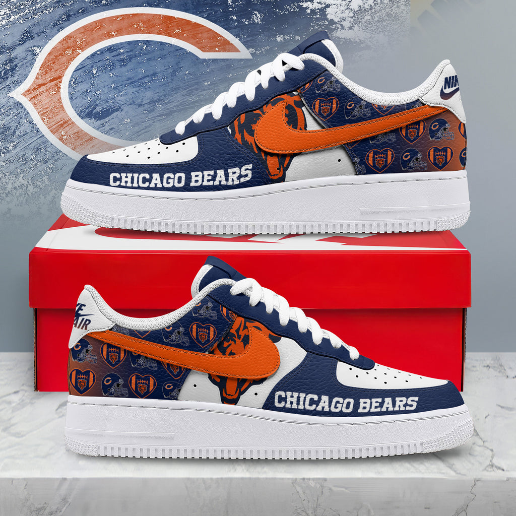 C.bears | Premium N.f.l Gridiron Classic Af1 Shoes Nth1