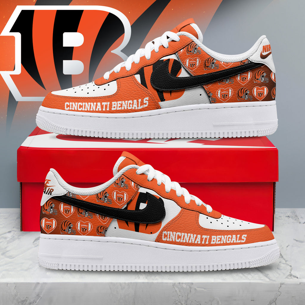 C.bengals | Premium N.f.l Gridiron Classic Af1 Shoes Nth1