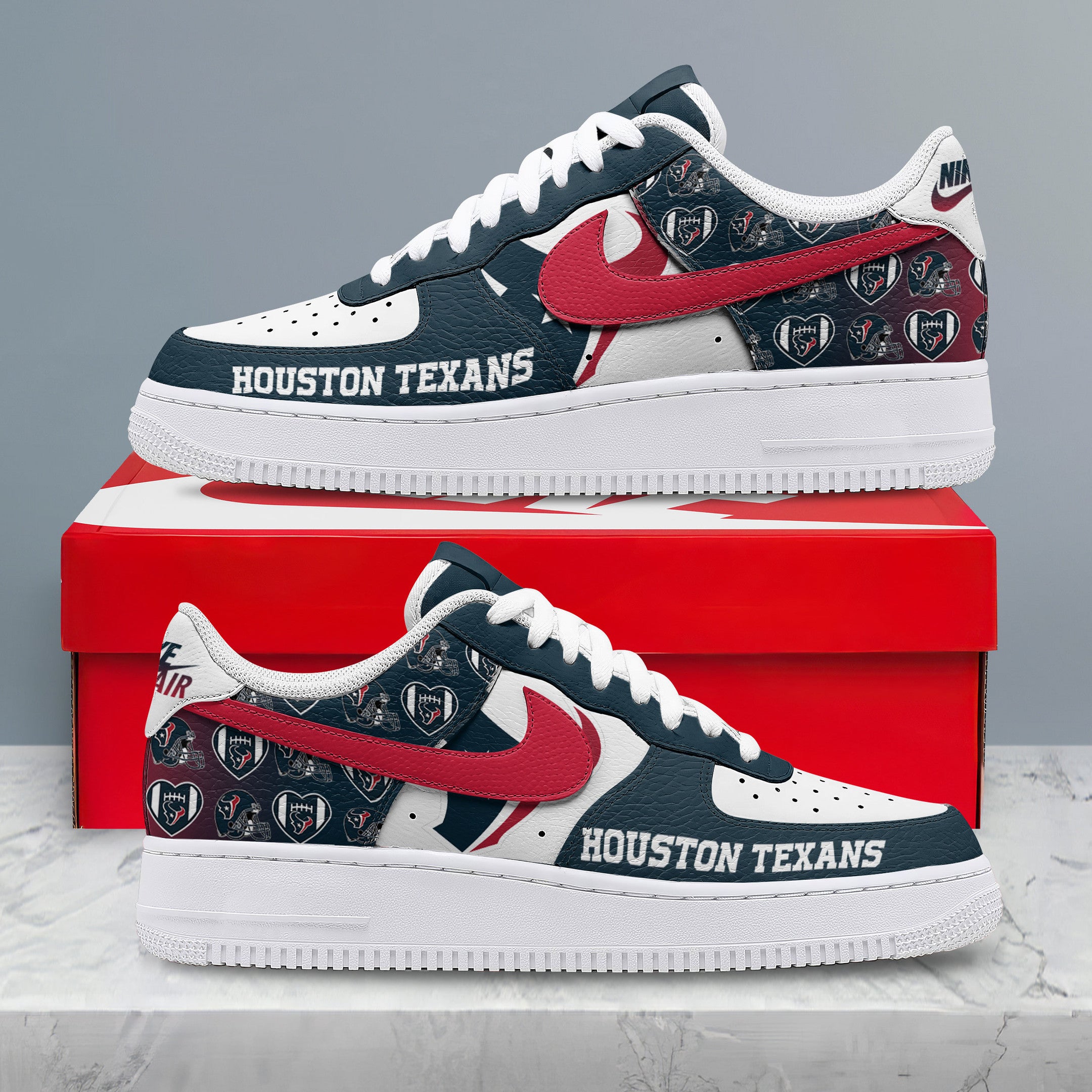 H.texans | Premium N.f.l Gridiron Classic Af1 Shoes Nth1