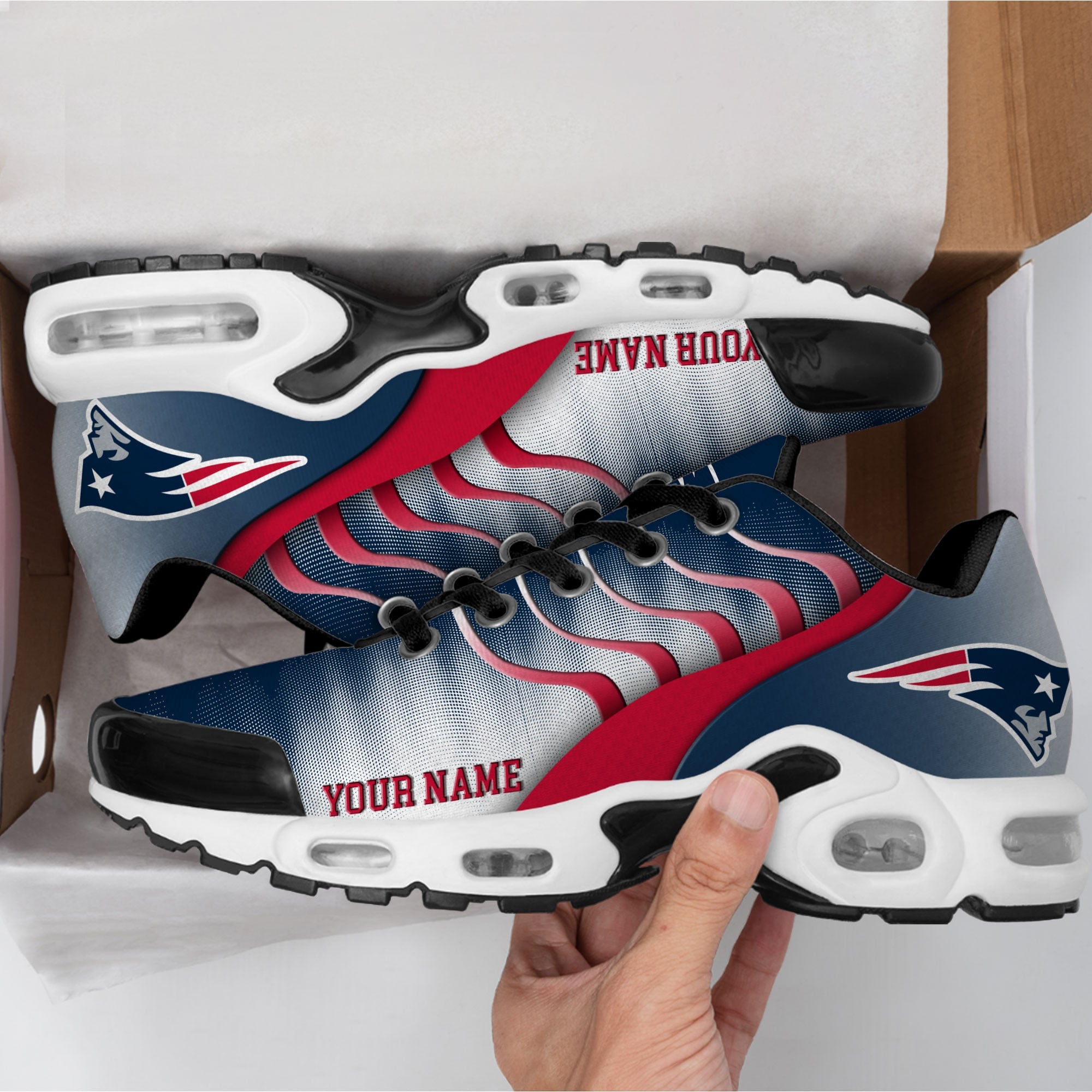 Ne.patriots | Premium  Endzone Runner Air Max Shoes Nth1