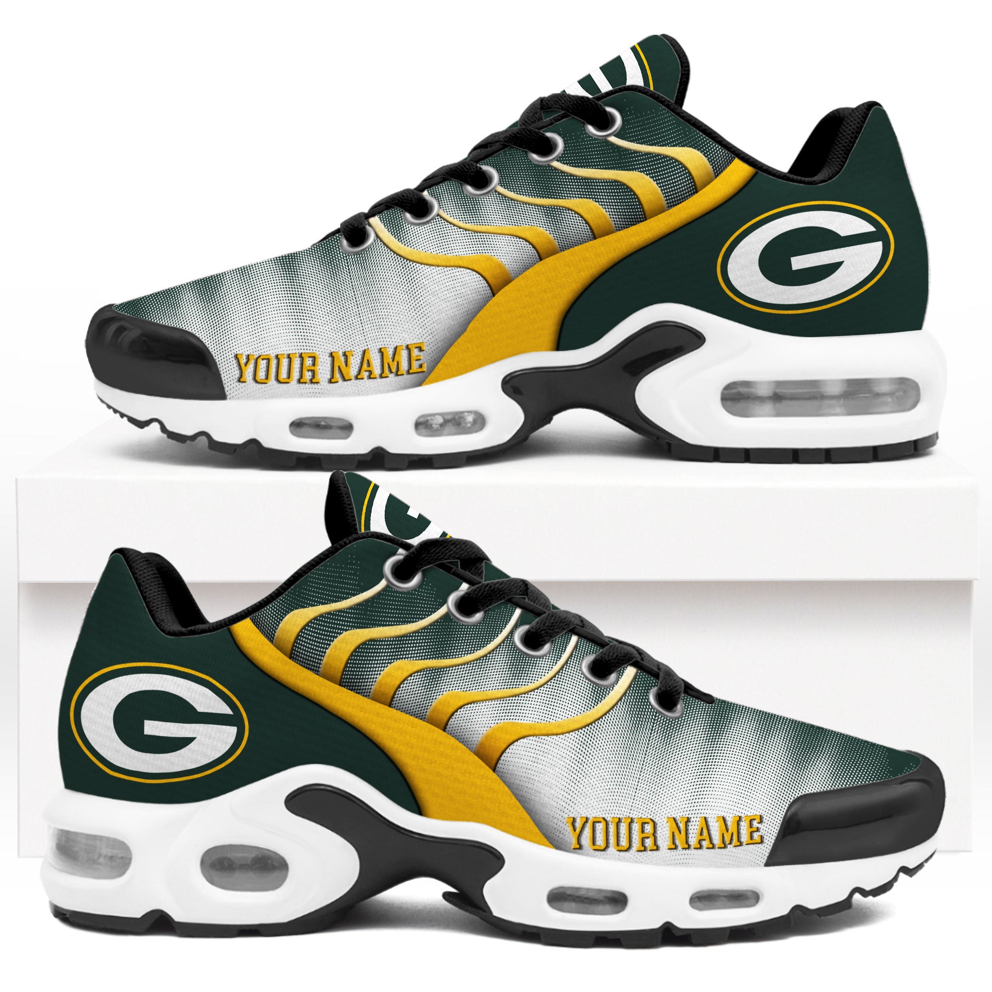 Gb.packers | Premium  Endzone Runner Air Max Shoes Nth1