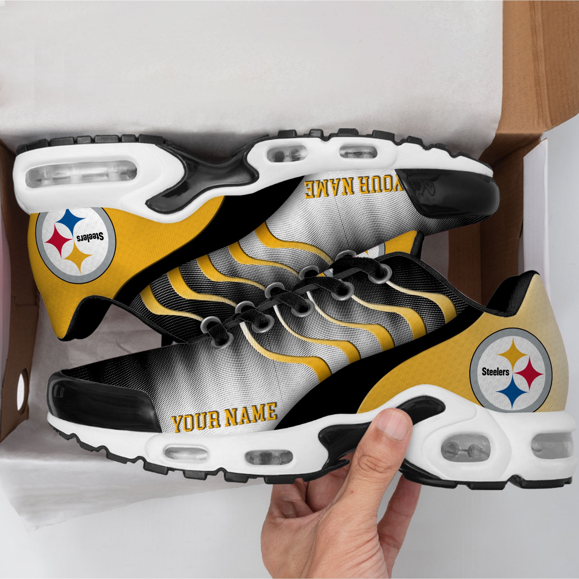 P.steelers | Premium  Endzone Runner Air Max Shoes Nth1