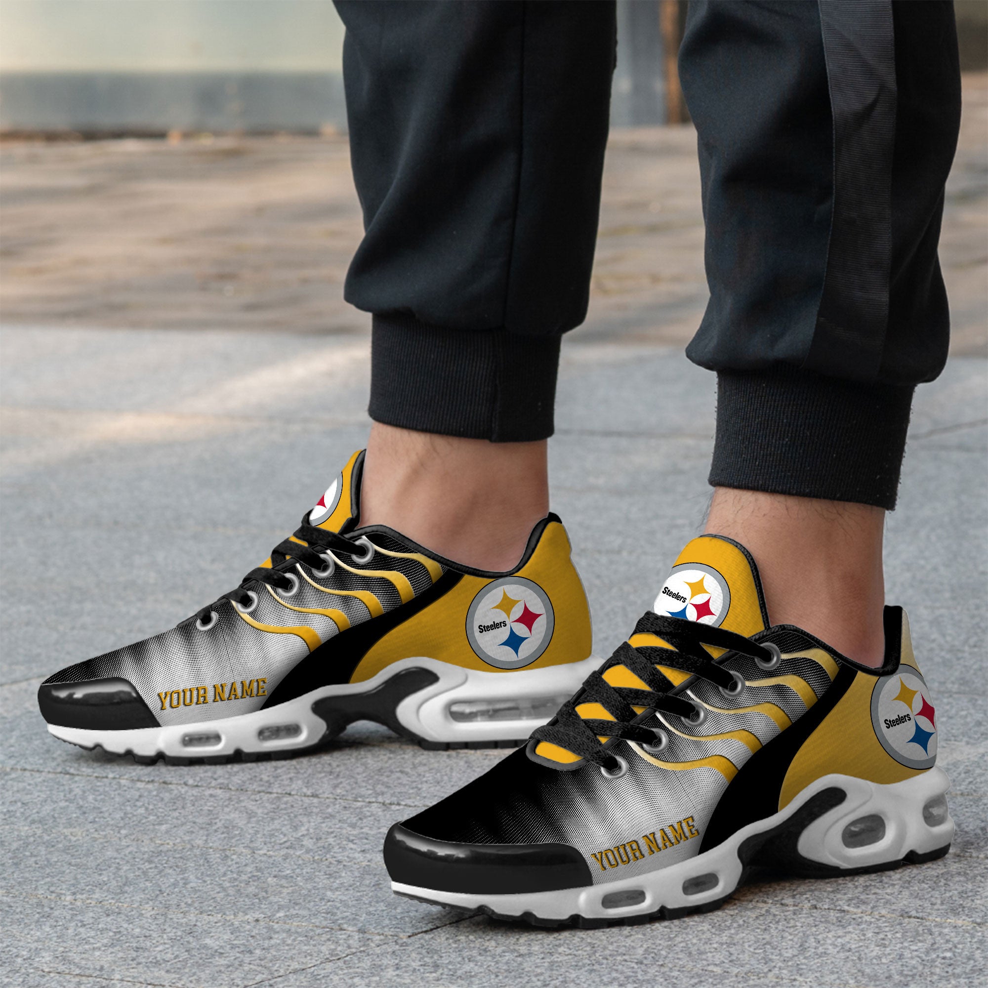 P.steelers | Premium  Endzone Runner Air Max Shoes Nth1