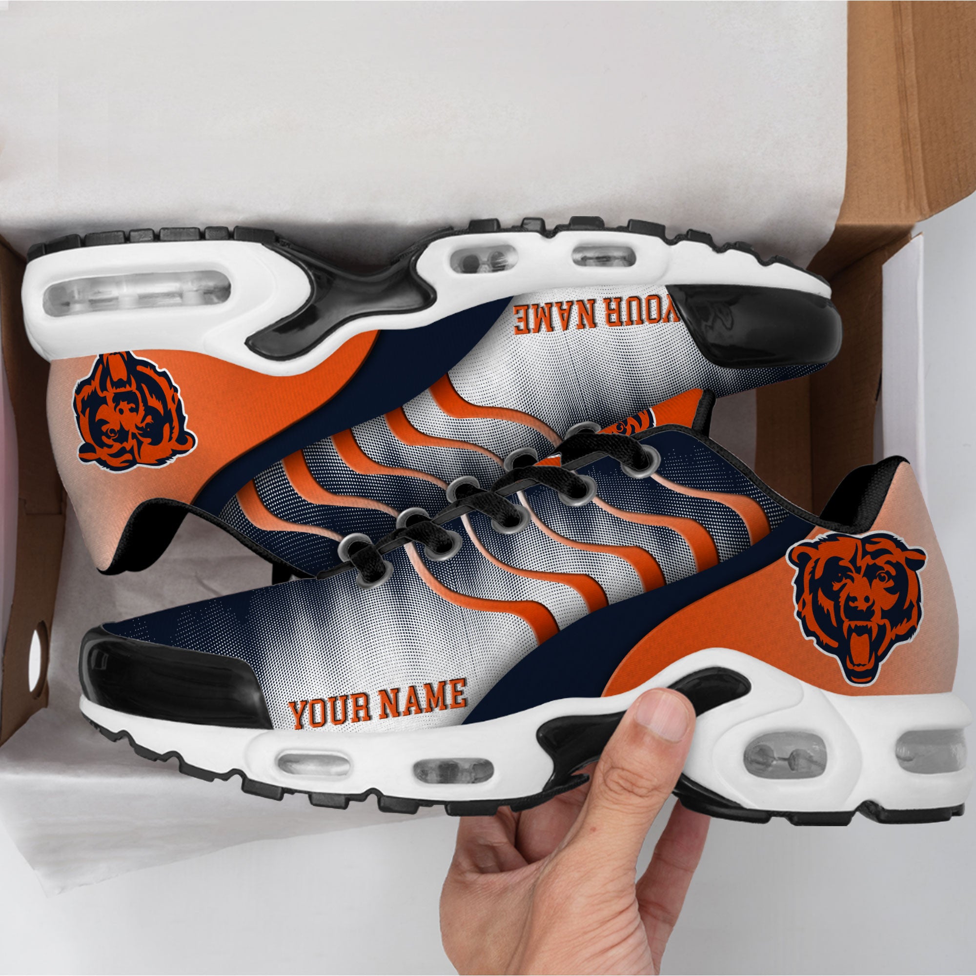 C.bears | Premium  Endzone Runner Air Max Shoes Nth1