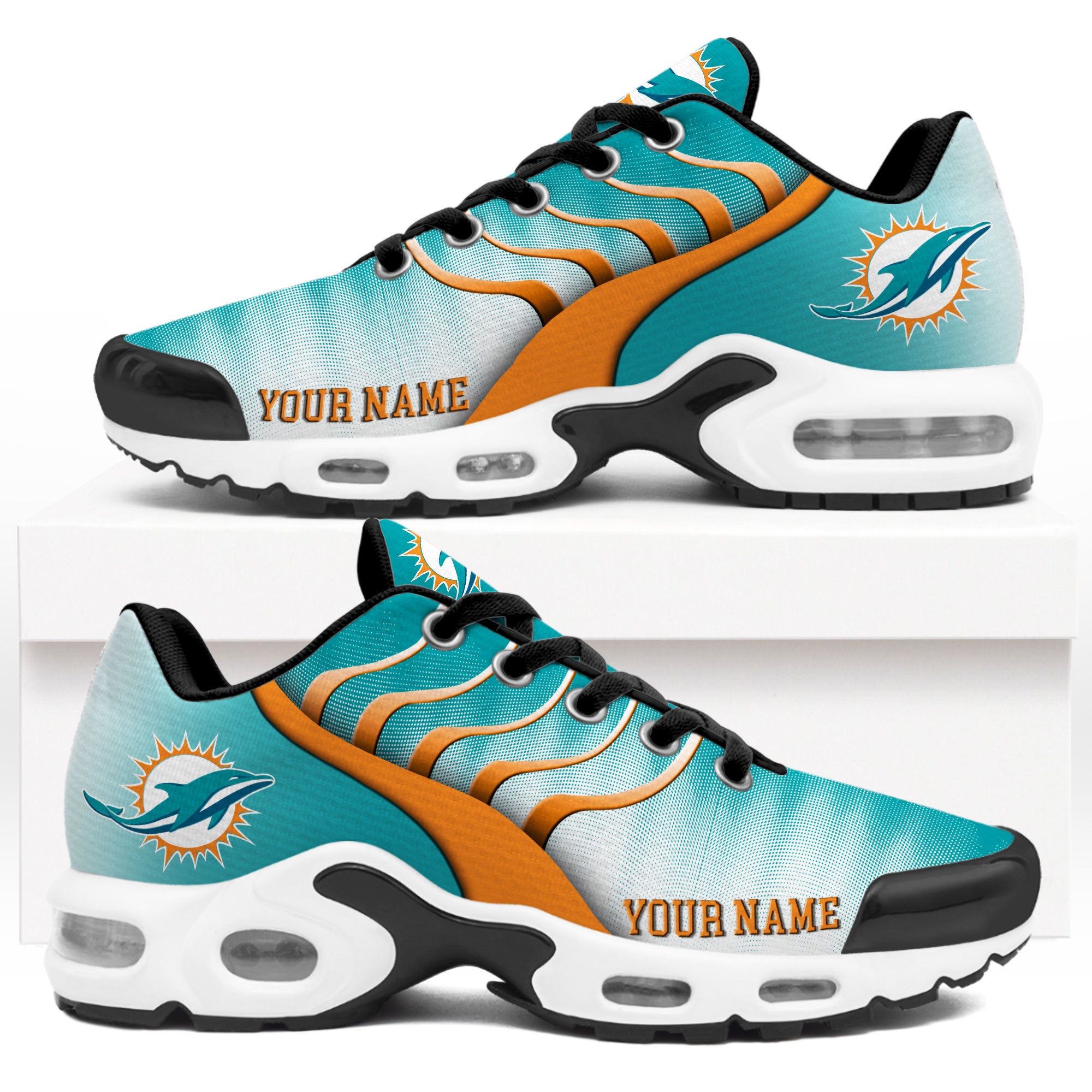 M.dolphins | Premium  Endzone Runner Air Max Shoes Nth1