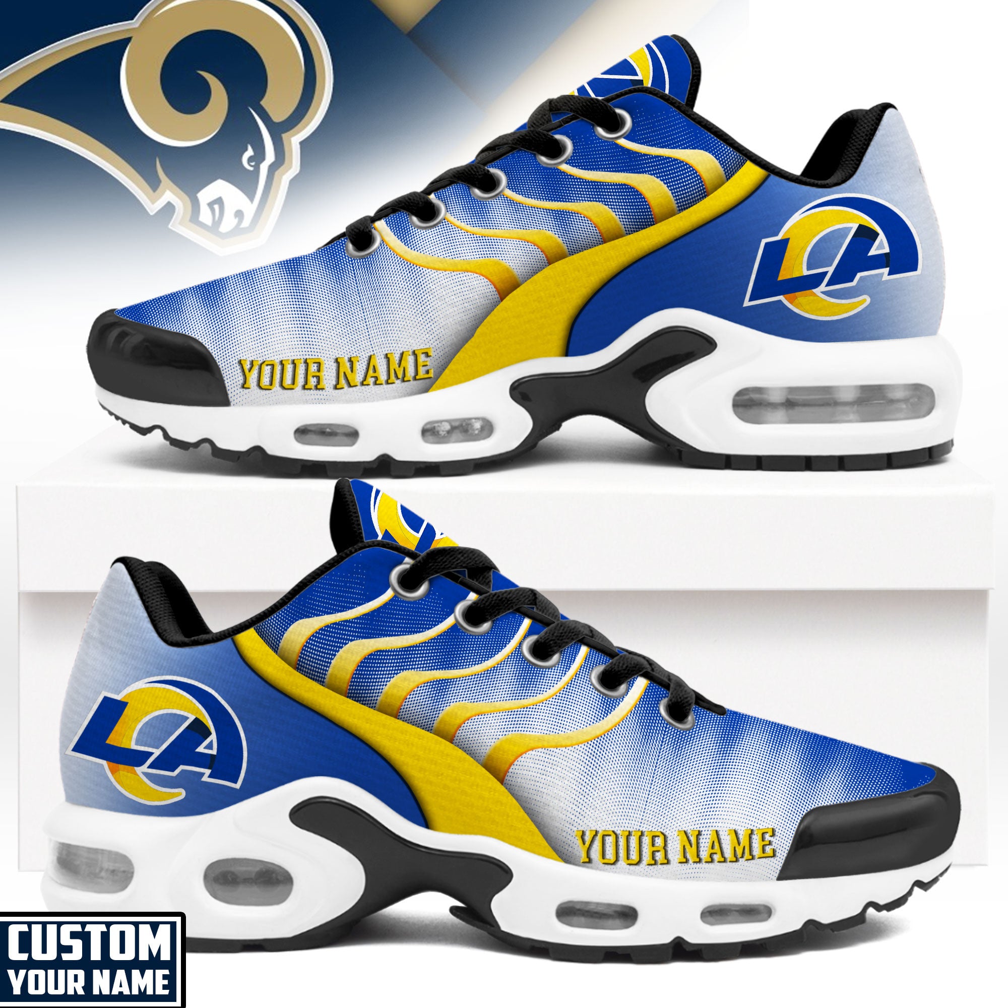 La.rams | Premium  Endzone Runner Air Max Shoes Nth1